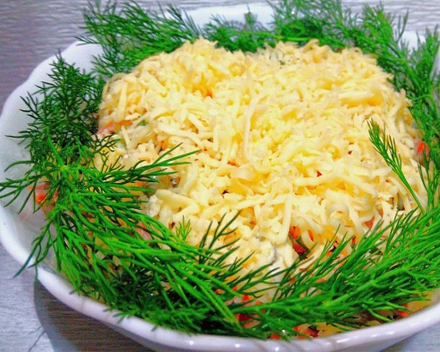 Салат Русская красавица. Салат на Новый год смотреть онлайн