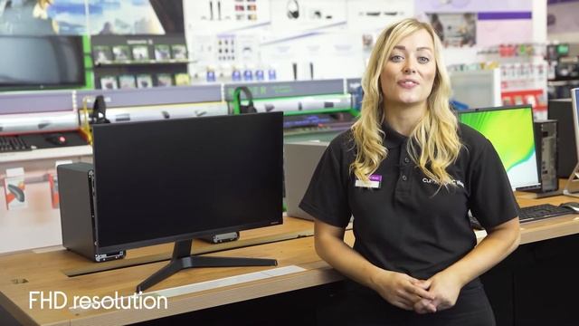 Samsung LF24T350FHRXXU Full HD 24" LED Monitor - Black - Product Overview смотреть онлайн