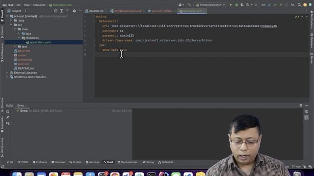 Configure the project with swagger and database | Part 8 смотреть онлайн