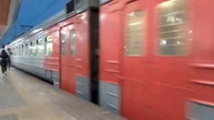 Электропоезд Эд4м 241 Москва Балашиха Станция нижегородская
