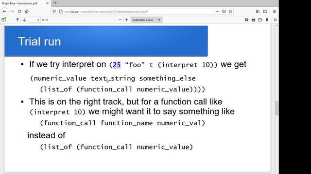 Homoiconic iconic languages, parsing lisp in lisp смотреть онлайн