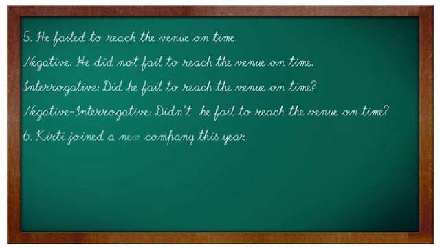 ICSE class 7 English grammar past tense part 1 смотреть онлайн