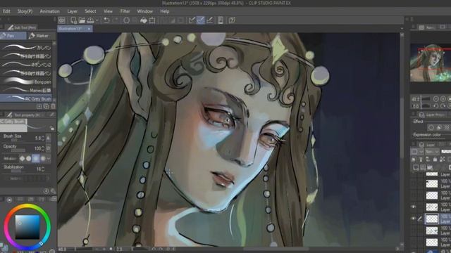 magic | speedpaint | ClipStudio смотреть онлайн