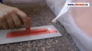 Монтаж сухой стяжки на балконе, лоджии