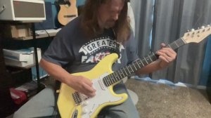 Donner DST-100 guitar demo/ totally stock/test drive #donner #donnerguitar