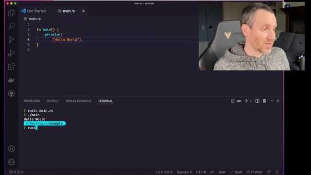 Rust: Intro and setting up your first project смотреть онлайн