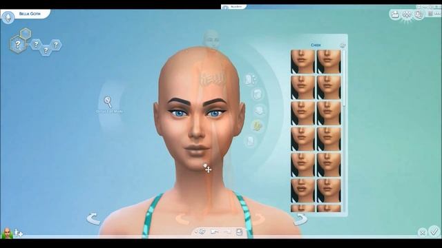 The Sims 4 Create A Sim : If Bella Were Goth Tag смотреть онлайн