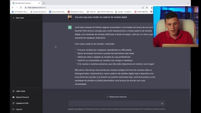 COMO GANHAR 120 REAIS POR DIA NA INTERNET USANDO A INTELIGÊNCIA ARTIFICIAL (ChatGPT) смотреть онлайн