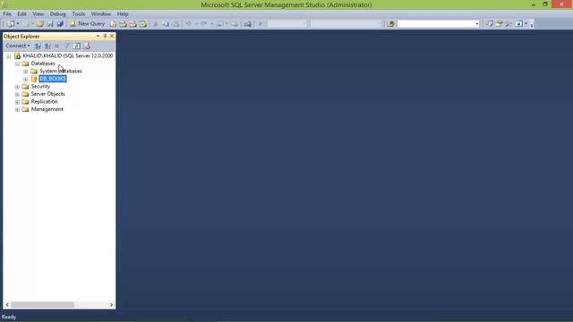 .3 إنشاء قاعدة البيانات على برنامج SQL Server смотреть онлайн