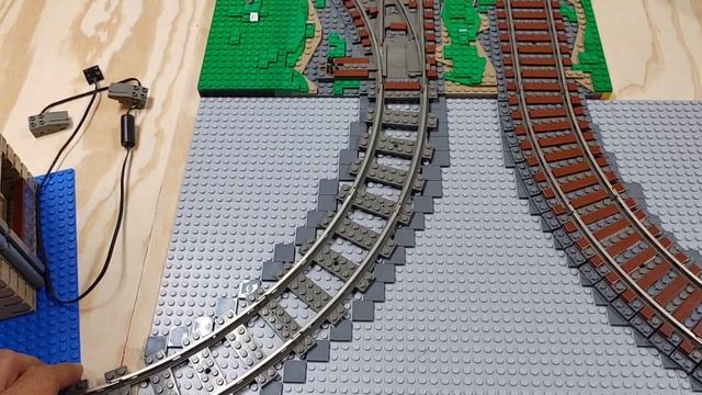 Lego ballasting for switched tracks. смотреть онлайн