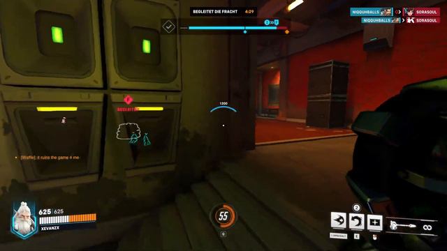 Overwatch mit Reinhard смотреть онлайн