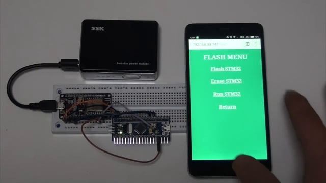 1CHIP: STM32 OTA Programmer with NodeMCU(ESP8266 based) смотреть онлайн