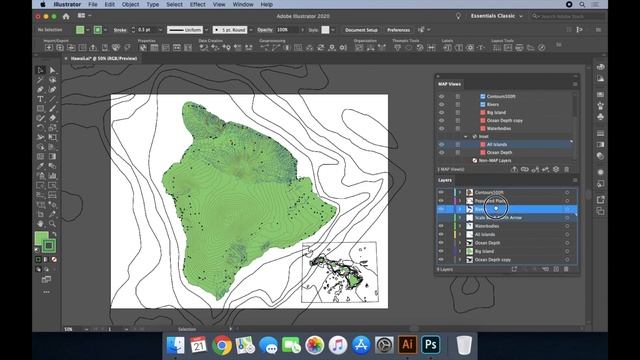Designing Maps With Data in Adobe Illustrator and Photoshop смотреть онлайн