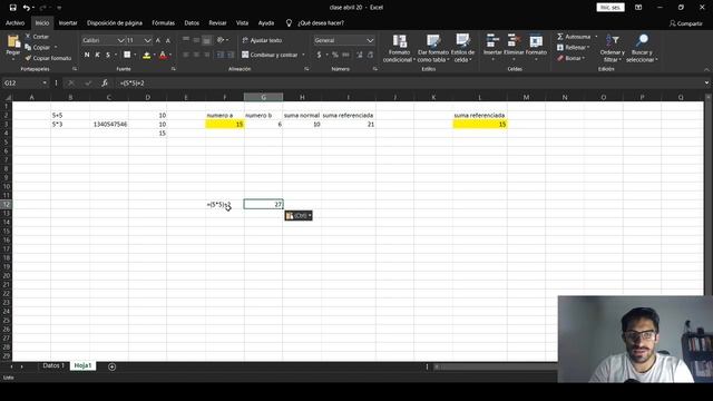 2 Clase en vivo grupo 8 AM - abril 20 - Excel en cuarentena смотреть онлайн