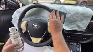 Покраска руля своими руками. Lenkrad Leder Reparatur Set.