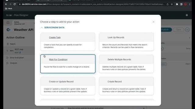 Flow Designer - API Key,JSON Parser,Connection,Credentials & Call Action From UI Action смотреть онлайн