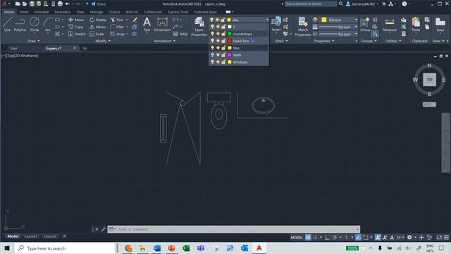 16 AutoCAD Layers' Menu Part 2 of 2 смотреть онлайн