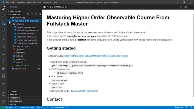 Download Angular App for RxJS Higher Order Observable смотреть онлайн