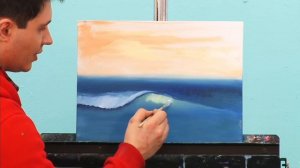 Как написать волну масляными красками поэтапно. Как нарисовать маслом волну.