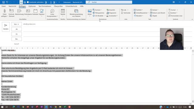 Outlook/Excel - Per Klick als PDF versenden mit Standard-E-Mail-Text und Infobroschüre - carinko.co смотреть онлайн