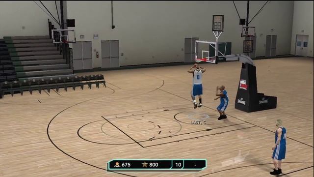NBA 2K10 Draft Combine Drill - Post Defense смотреть онлайн