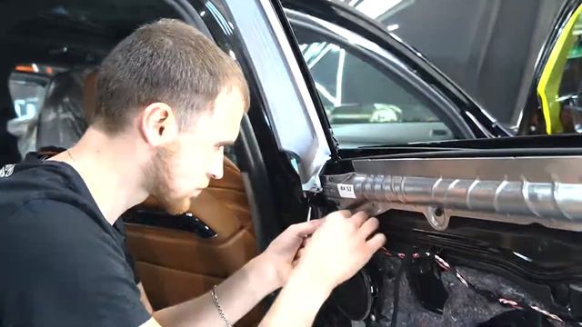 Bmw 730ld G12 Комплекс по защите пленкой. смотреть онлайн