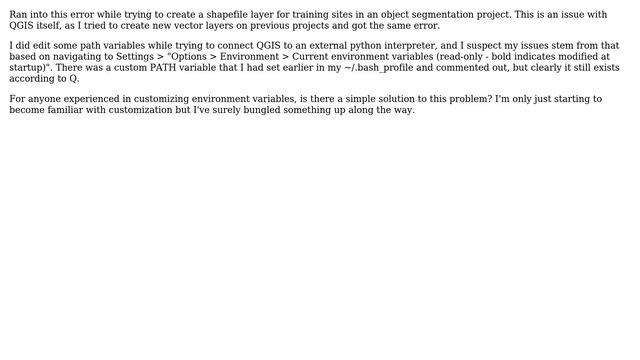 GIS: Layer creation failed: Read-only file system смотреть онлайн