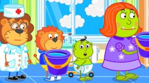 Lion Family на русском   Маша и Леопольд  Пластилиновый человечек   Мультик для детей