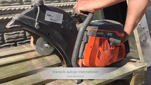 Przecinarka Husqvarna K970 (www.klaravik.pl) смотреть онлайн