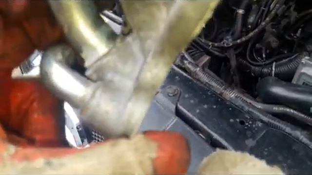 замена верхнего термостата ниссан кашкай J10 смотреть онлайн