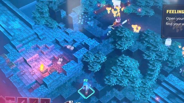 Minecraft dungeons walkthrough pt.1(squid cost and creeper woods) смотреть онлайн