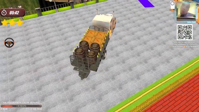 Eastern Europe Truck Simulator Gameplay (Chin & Mouse Only) смотреть онлайн
