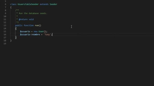 56. Introduccion a Laravel - Prellenando la Base de Datos: Seeders (Que Son y Como Usarlos) смотреть онлайн
