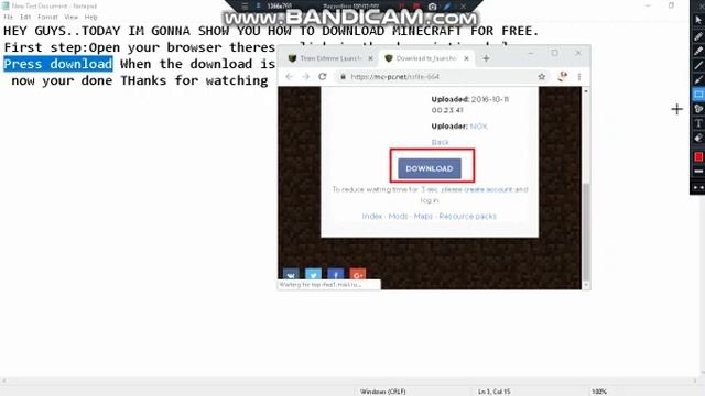 How to get minecraft for free! смотреть онлайн