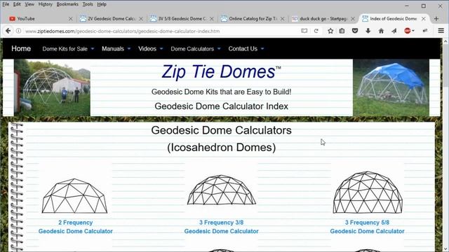 How to Use a Geodesic Dome Calculator - Part 4: Construction Diagram смотреть онлайн