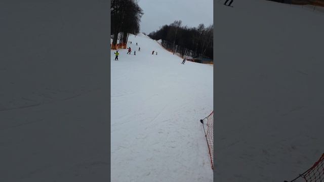 Горнолыжный склон Гая Северина в Чулково смотреть онлайн