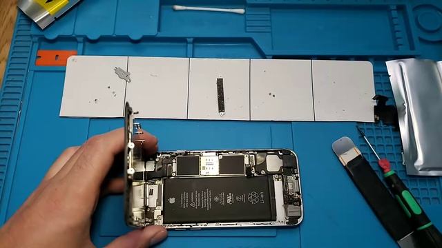 Battery replacement iphone 6s / Замена Акб айфон 6с смотреть онлайн