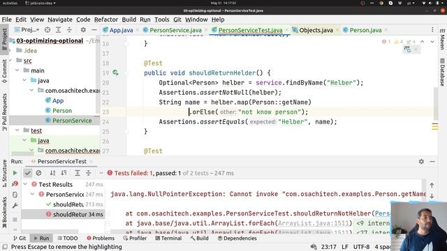 Optional in Java - When better code is not an alternative смотреть онлайн