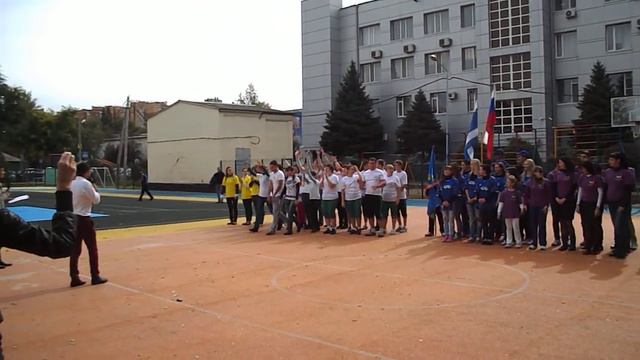 Флешмоб Батайск 2013 представление команд