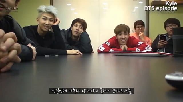 Первый день рождения Джей Хоупа 2014 и сюрприз от BTS смотреть онлайн