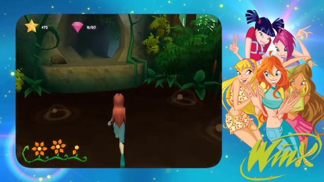 ЧЁРНОЕ ГРЯЗЕВОЕ БОЛОТО Клуб Винкс школа волшебниц прохождение без комментариев #3 смотреть онлайн