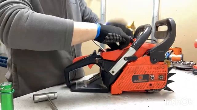 Бензопила Carver 238 заводится и глохнет , чистка карбюратора, забилась сетка в карбюраторе смотреть онлайн