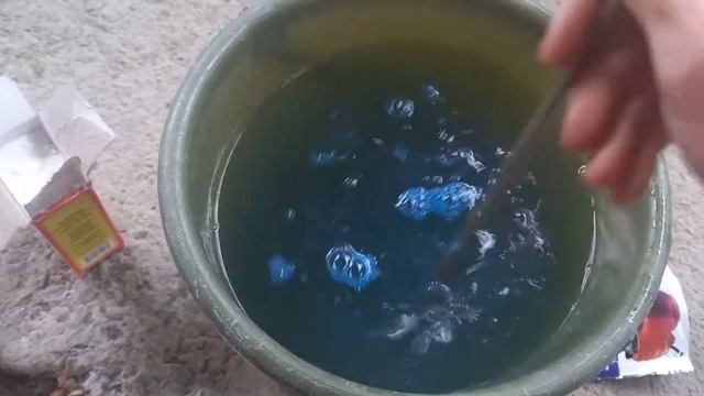 Сода и медный купорос в борьбе с запахом в уличном туалете. Пробую. смотреть онлайн