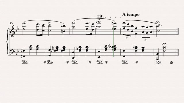 L'Hermite - Waltz in B flat Major смотреть онлайн