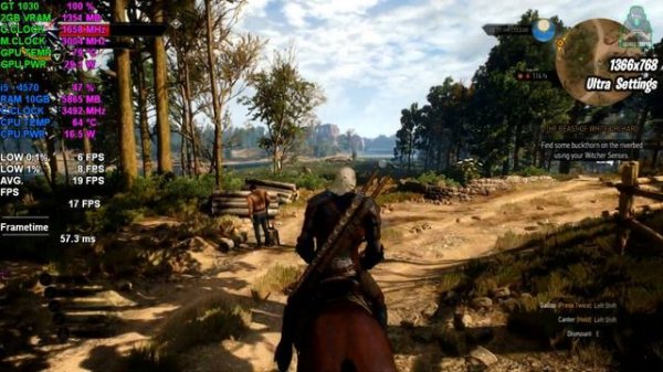 The Witcher 3: Wild Hunt | GT 1030 | 1440P, 1080P, 900P, 768P, 720 + All Settings Tasted.