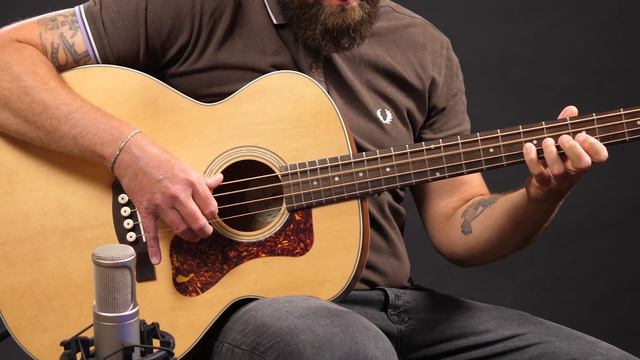 Guild B-240E - Percussive Bass Playing смотреть онлайн