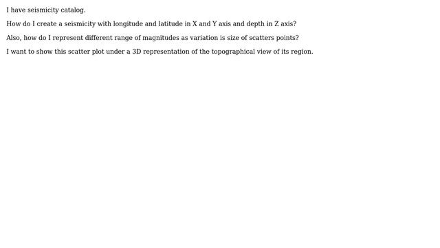 GIS: Creating 3D scatter plot with different different size of scatters using ArcMap/ArcScene смотреть онлайн