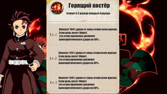 Demon slayer mobile "鬼灭：猎鬼人"разбор Тандзиро огонь" смотреть онлайн