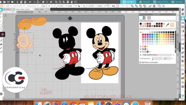 TRAZAR Y CORTAR IMÁGENES POR CAPAS DE COLORES смотреть онлайн