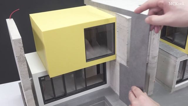 Making a Mini House from Concrete #5 - Terrace & Illumination смотреть онлайн